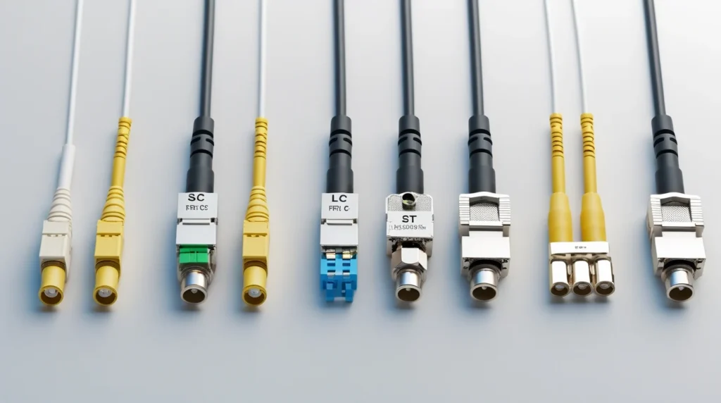 Exploring the Main Types of Fiber Optic Connectors