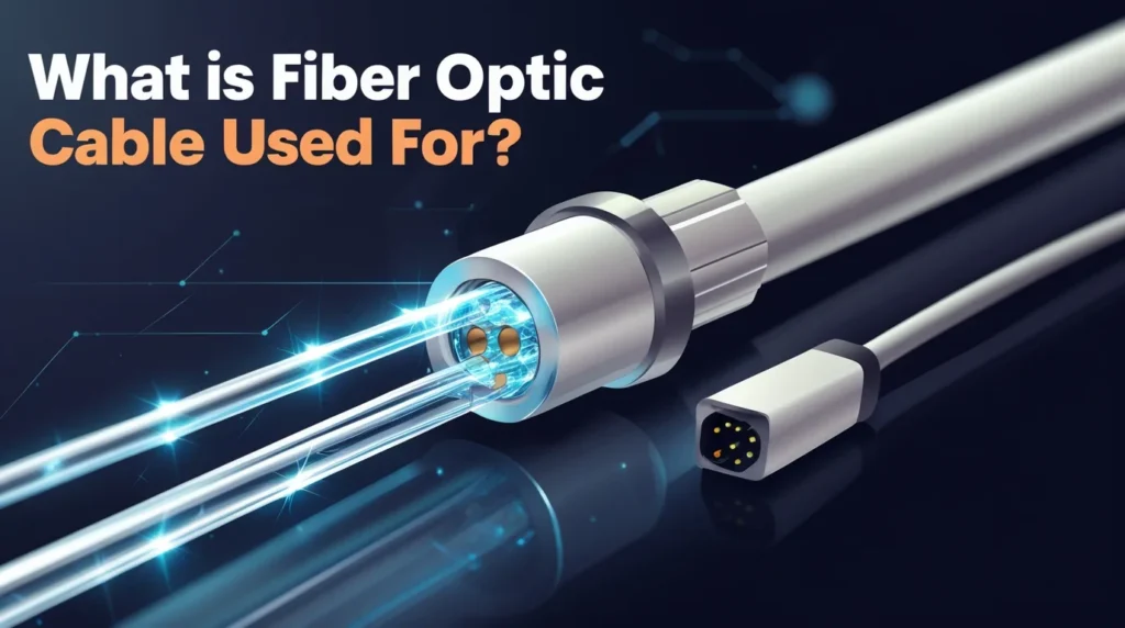 what is fiber optic cable used for