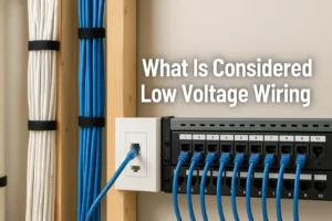 What Is Considered Low Voltage Wiring​