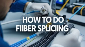how to do fiber splicing