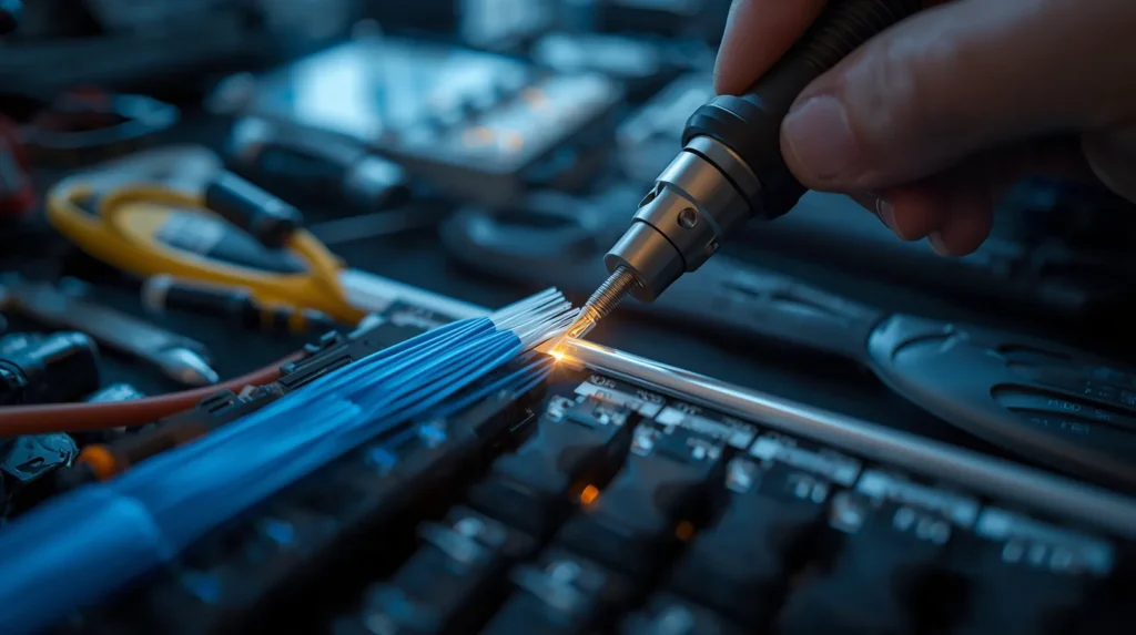 Splicing Fiber Optic Cables
