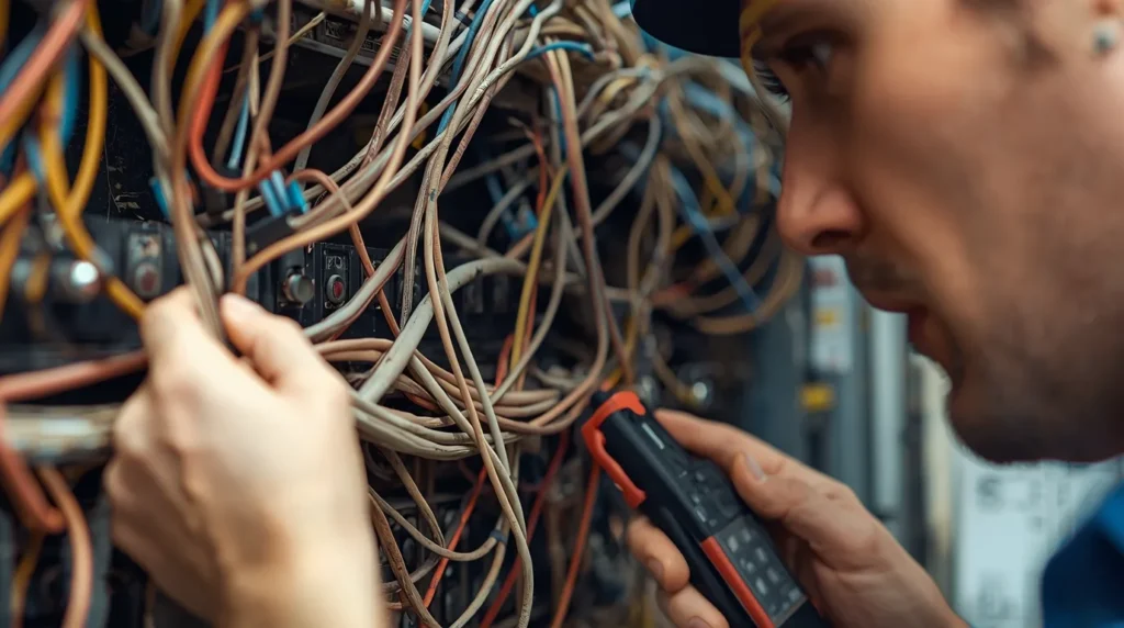 Confusing low voltage wiring colors